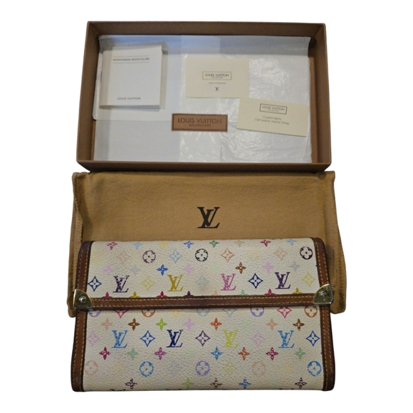 Louis Vuitton Multicolor Monogram Clutch - Picture 9 of 11